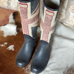 Hunter Original British Flag Boots Union Jack